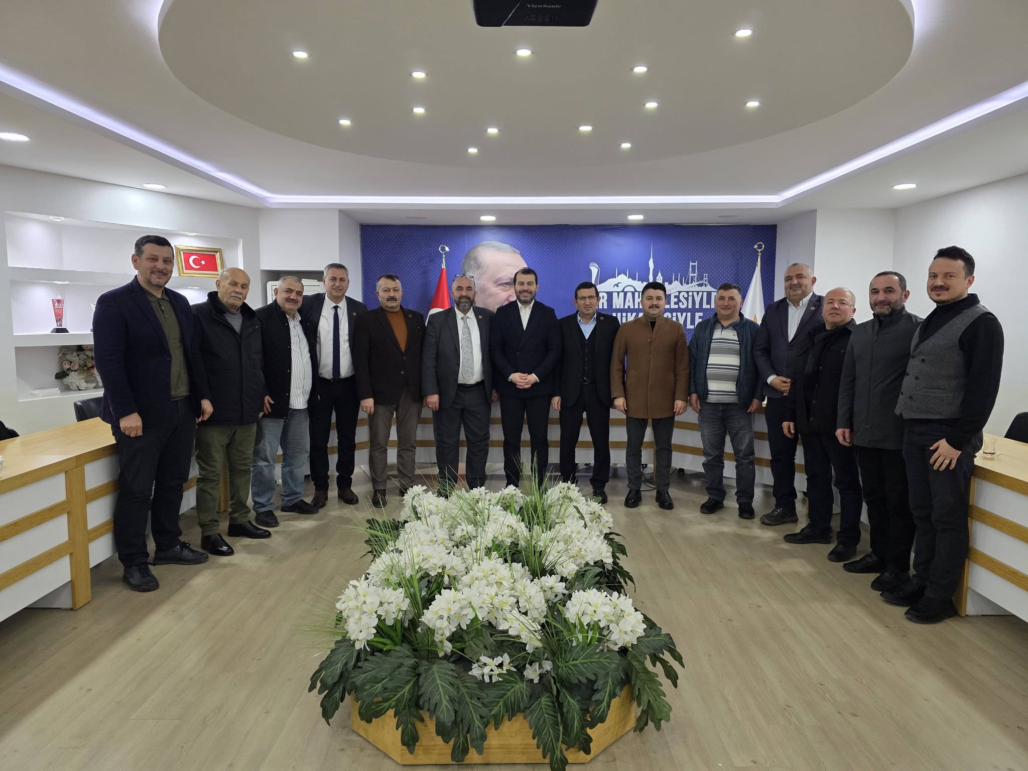 Muhtarlarımızla istişare toplantımızı gerçekleştirdik.